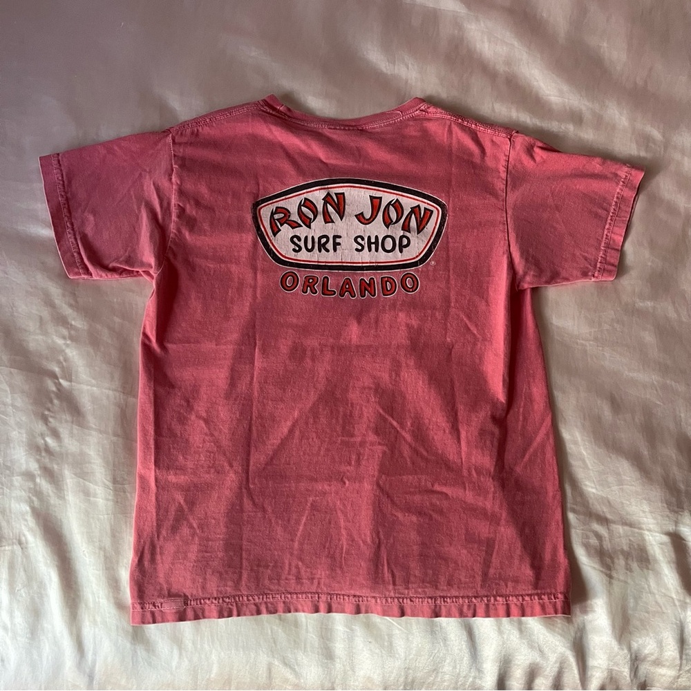 Red girls ron jon shirt orlando fl